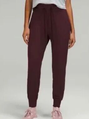 lululemon athletica maroon ready to rulu Drawstring Joggers